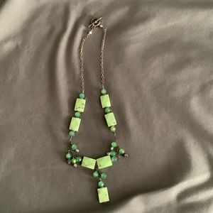 Gorgeous hand made necklace 16 inch